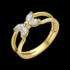 Gatsby Gala Ring 18kt Geel goud Diamant AP04 R 0038